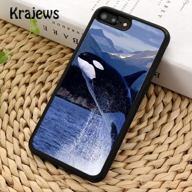 Kryt na telefon Krajews Killer Whale Orca Under Water pro iPhone 14 6s 7 8 plus X XR XS 11 12 13 pro max Samsung S21 S22 ultra