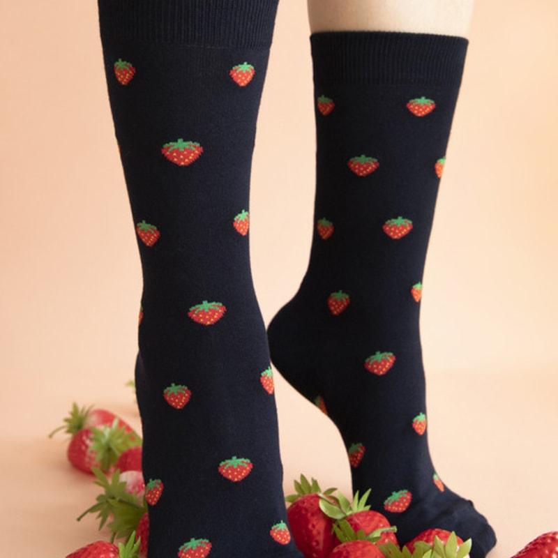 SNOOZY PI-Navy (Strawberry)