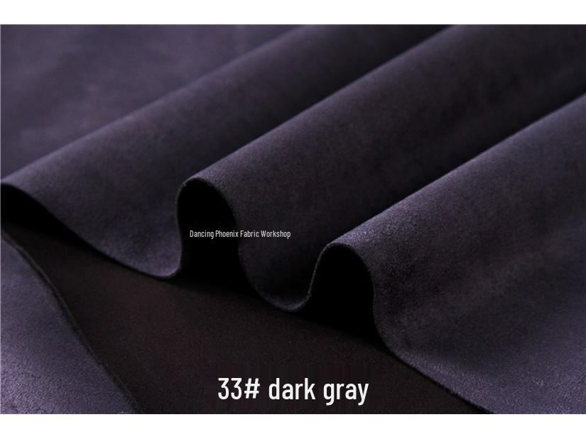 Luxury Snowflake Velvet Suede Air Layer Fabric - Thick, Stretchy, Soft, Delicate Knit