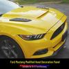 Ford Mustang 2015-2017 Motorhauben-Dekorplatte Klebe Zierleiste Aufkleber