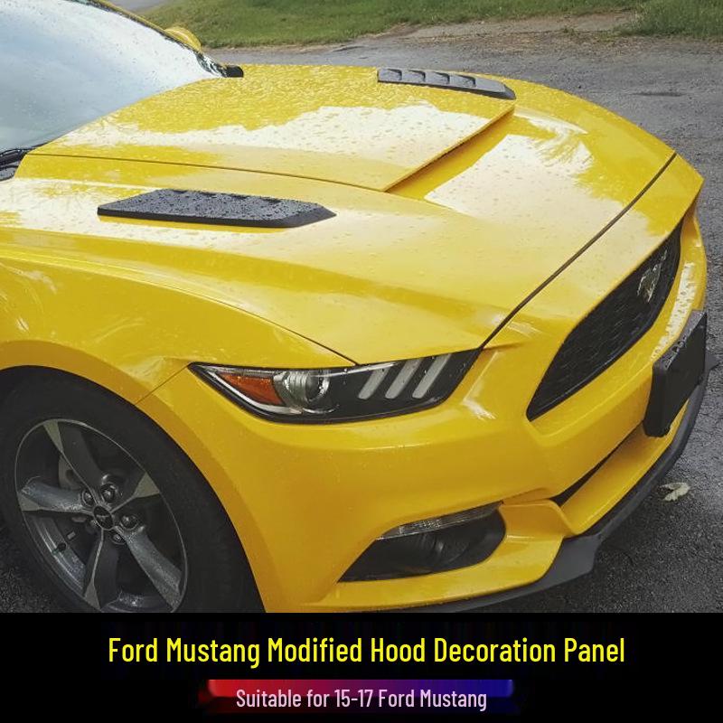 Ford Mustang 2015-2017 Hood Decoration Panel Adhesive Trim Sticker