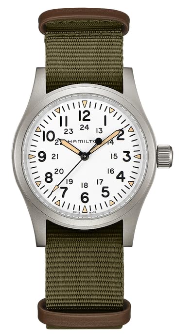 

Hamilton Mechanical H69439411 Men s Watch, 38mm, Green, [Used] білий