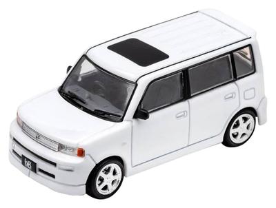 DIECASTTEAM 1/64 Toyota bB RHD White Finished Product