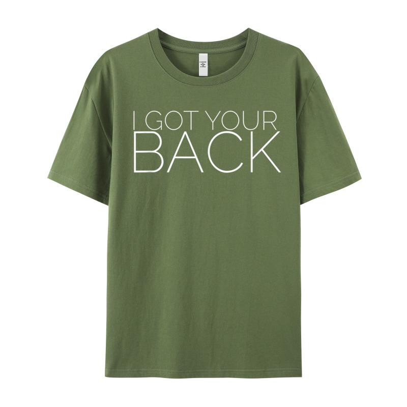 I Got Your Back Tshirt Tshirt Graphic Short Sleeve Group 100 Cotton Oneck Male Tops Tees Street Tshirts Valentine Day