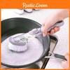 Premium Automatic Liquid Dispensing Long Handle Pot Cleaning Brush With Non-stick Features For Effortless Kitchen Cleaning