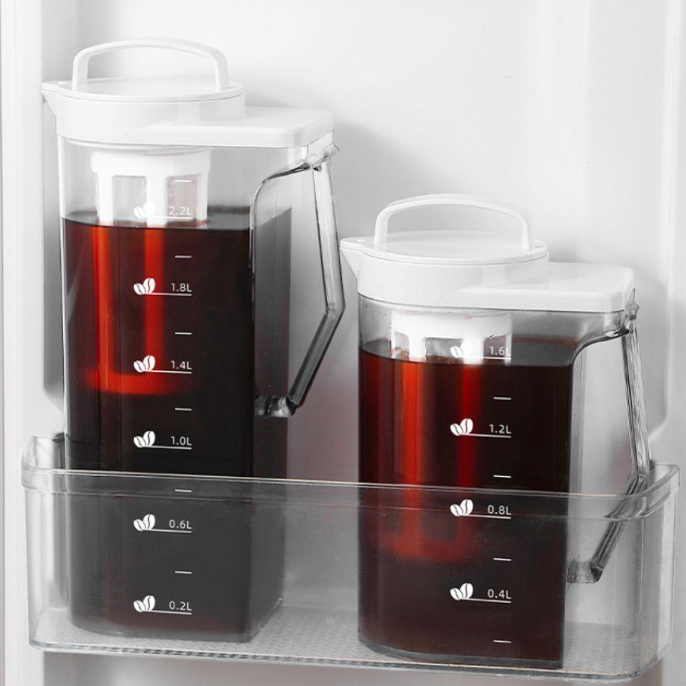 Large Capacity Cold Brew Coffee Maker Sealed Cold Brew Teapot Household Cold Water Jug  Living Room