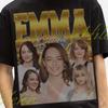 Emma Stone Retro Bootleg T Shirt Vintage Collage Movie Star Fan Streetwear  Vintage Washed Fashion Streetwear Designer Clothes