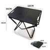 Adjustable Portable Folding Camping Table - Lightweight, Small, Quick Deploy BBQ/Tea Table for Outdoors