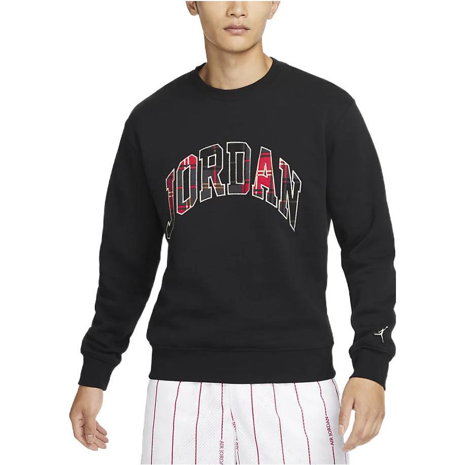 Jordan Sweatshirts Men's Black Crew Neck Moderate Regular DV1576-010
