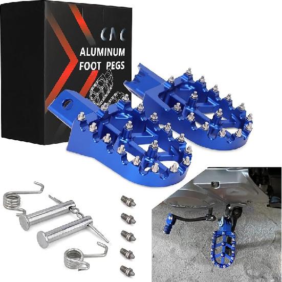 JFG RACING Dirt Bike Foot Pegs,Universal CNC Motorcycle Pit Mini Bike Pegs For YZ KX TTR PW XR CRF 50 70 80 85 100 110 Tao Tao DB-X RFZ Lifan KAYO -