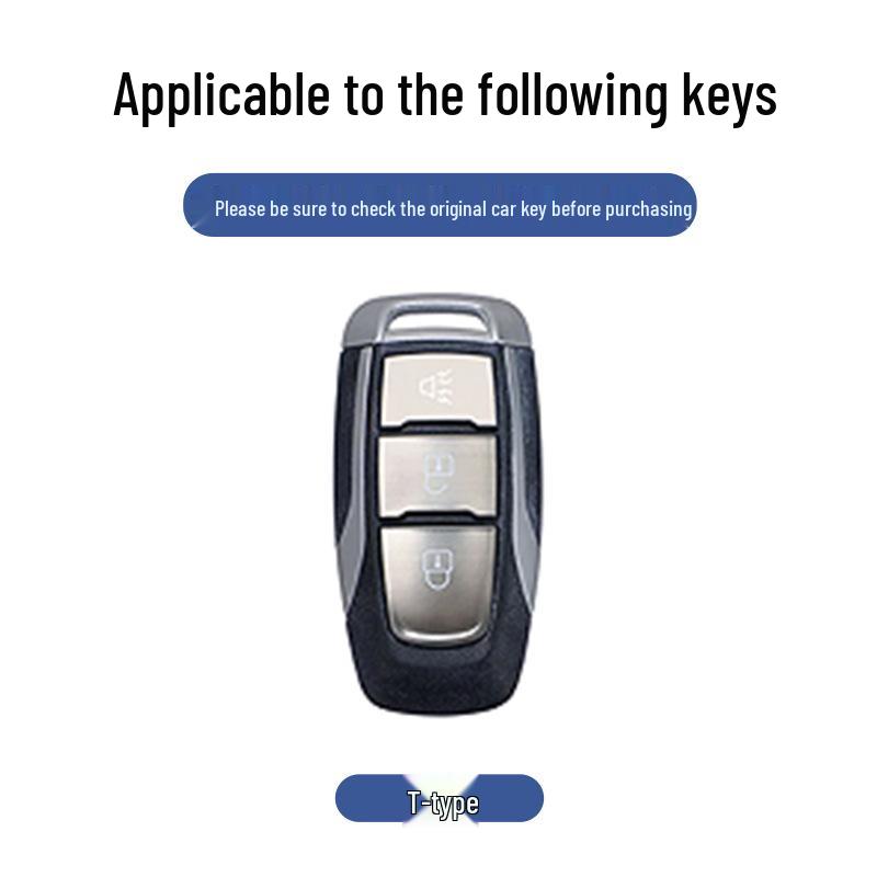 Dongfeng Nissan Rich Qi 7 Key Shell: Metal Key Cover Protection for 25 Model Fengdu Paladin
