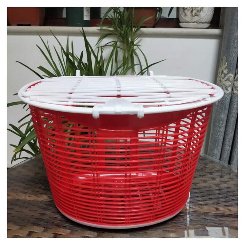 GEETHA Front Bicycle Plastic Basket with Cover