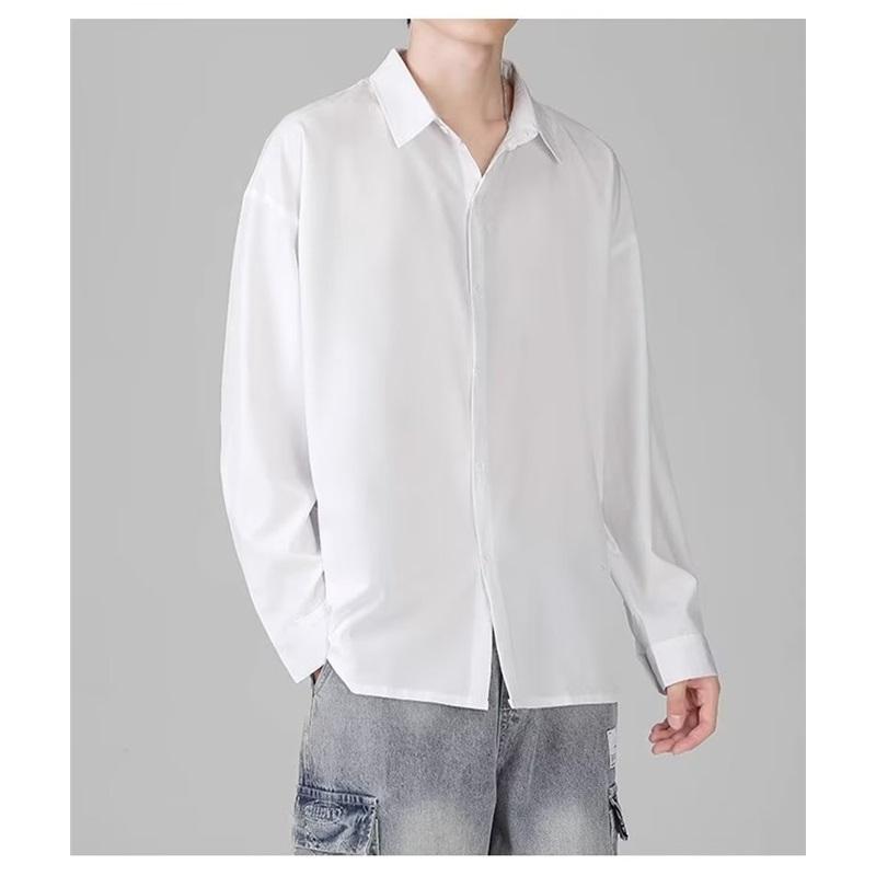 Men's Casual Long Sleeve Shirt Lightweight Breathable Button Down Shirt For Daily Wear Business & Outdoor