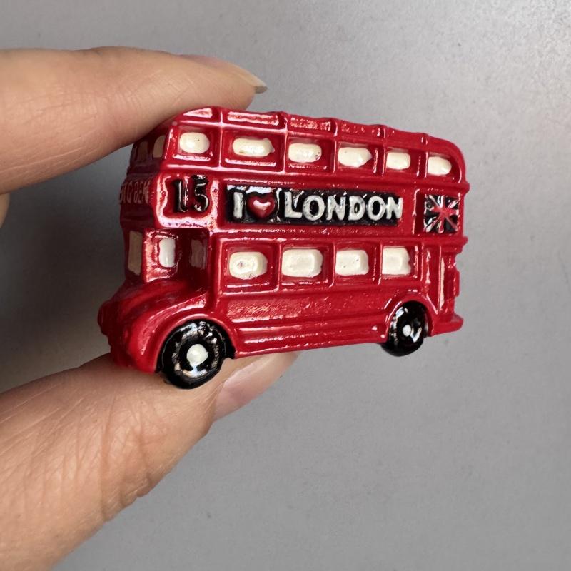 Anglia Autocolante Magnetice de Frigider Magneți de Frigider Britanici Regatul Unit Autobuz Londonez Big Ben Manchester Oxford Colecție Urs Cadou
