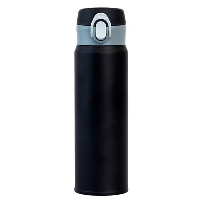 Atlas 800ml Vacuum Insulated Insulates Hot and Cold Wide Easy To Disassembles for Matte Black AOW-801MBK Thermos, Water, Ultra-Lightweight, One-Touch