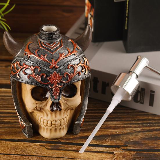 Creative Skull Liquid Soap Dispenser Refill Pump Bottle Large Capacity Bathroom Hand Sanitizer Lotion Shampoo Bottle