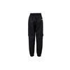 Jordan Kids  Knit Sports Pants Solid Color Brand Logo High Waist Drawstring Kids Pants Black JD2222114GS-002