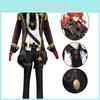 Vynikající Genshin Impact Diluc Cosplay kostým pro muže Halloween Party rekvizity