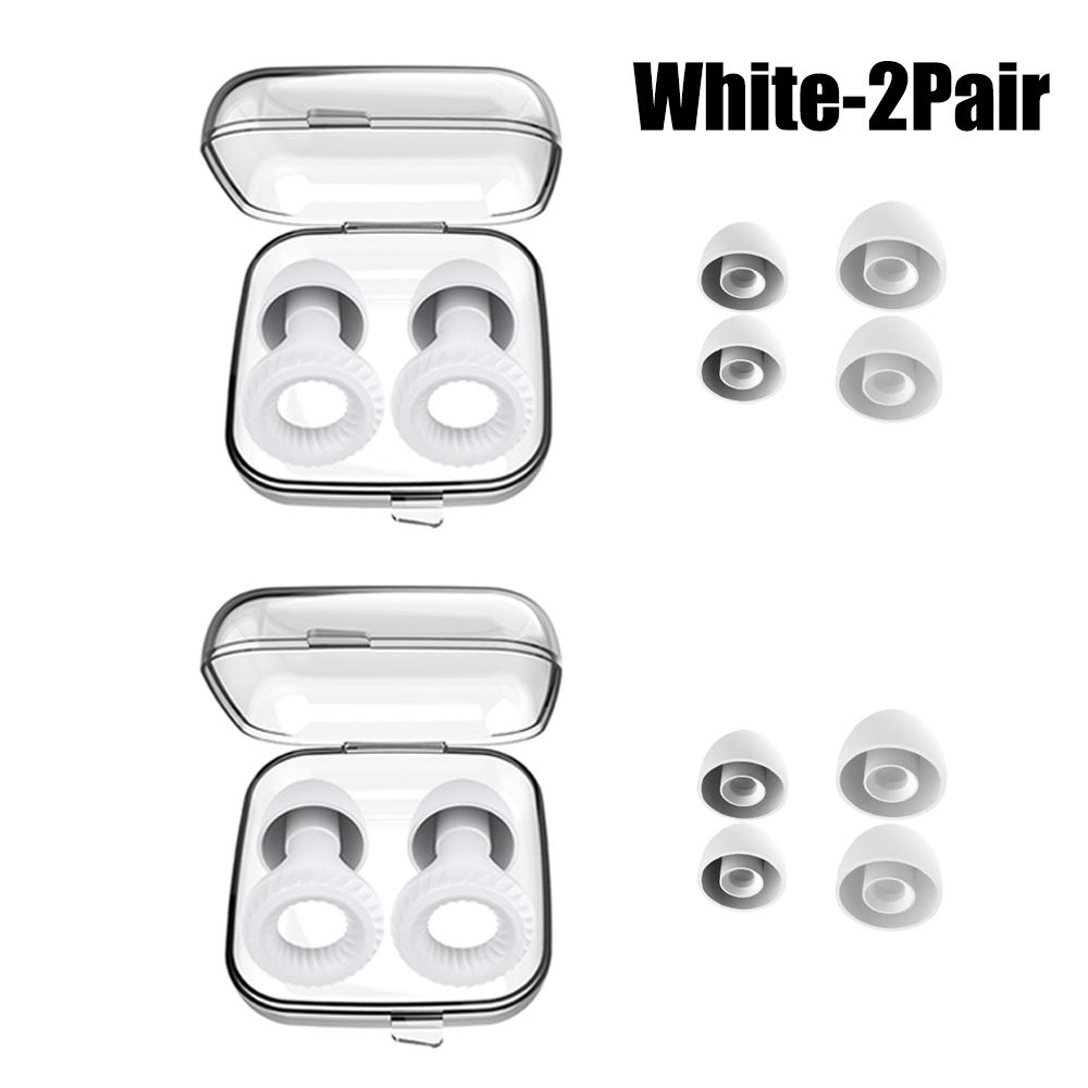 Silicone Noise Earplugs for Swimming Sleep Noise Cancel Reduction-Soundproof Reduce Disturbances -Quality Loop Earplugs Supplies