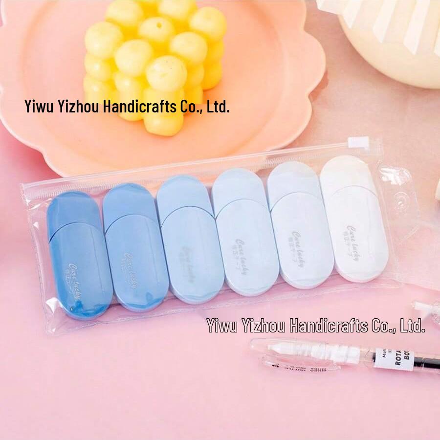 High-Capacity Cute Mini Correction Tape: Smooth, Convenient, Simple Eraser Tape