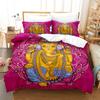 Conjunto de cama de elefante 3D Animal gigante Capa de edredom Fronha 2/3 peças Tecido de microfibra AU180 * 210 Tamanho completo Secagem rápida Soft Home Textile