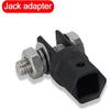Scissor Jack Adapter for 1/2 Inch Impact Wrench or 13/16 Inch Lug Wrench, Ratchet or Standard Drive Sockets, Sturdy Power Drill Socket Jack Connector