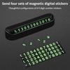 1Pc Car Temporary Parking Card Phone Number Card Plate Telephone Number Car Park Stop Automobile Accessories