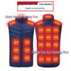 Men's Dual Control USB Heated Vest - 11 Zone, 3 Temperature Settings for Winter