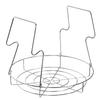 Canning Rack Small Stainless Steel Round with Legs Multi Functional for Kitchen Steaming