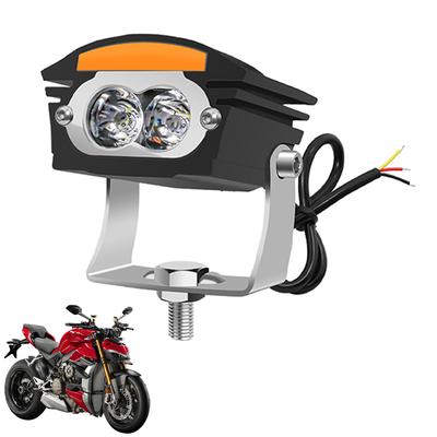12-80V LED Fog Spot Light High Low Beam Strobe Owl Eye LED Lights Waterproof Motorbike Running Lamp Motorbike Scooter Fog Lamp