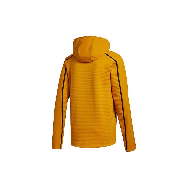 Adidas Training Casual Sports Jacket Men Outerwear Gold GJ0341