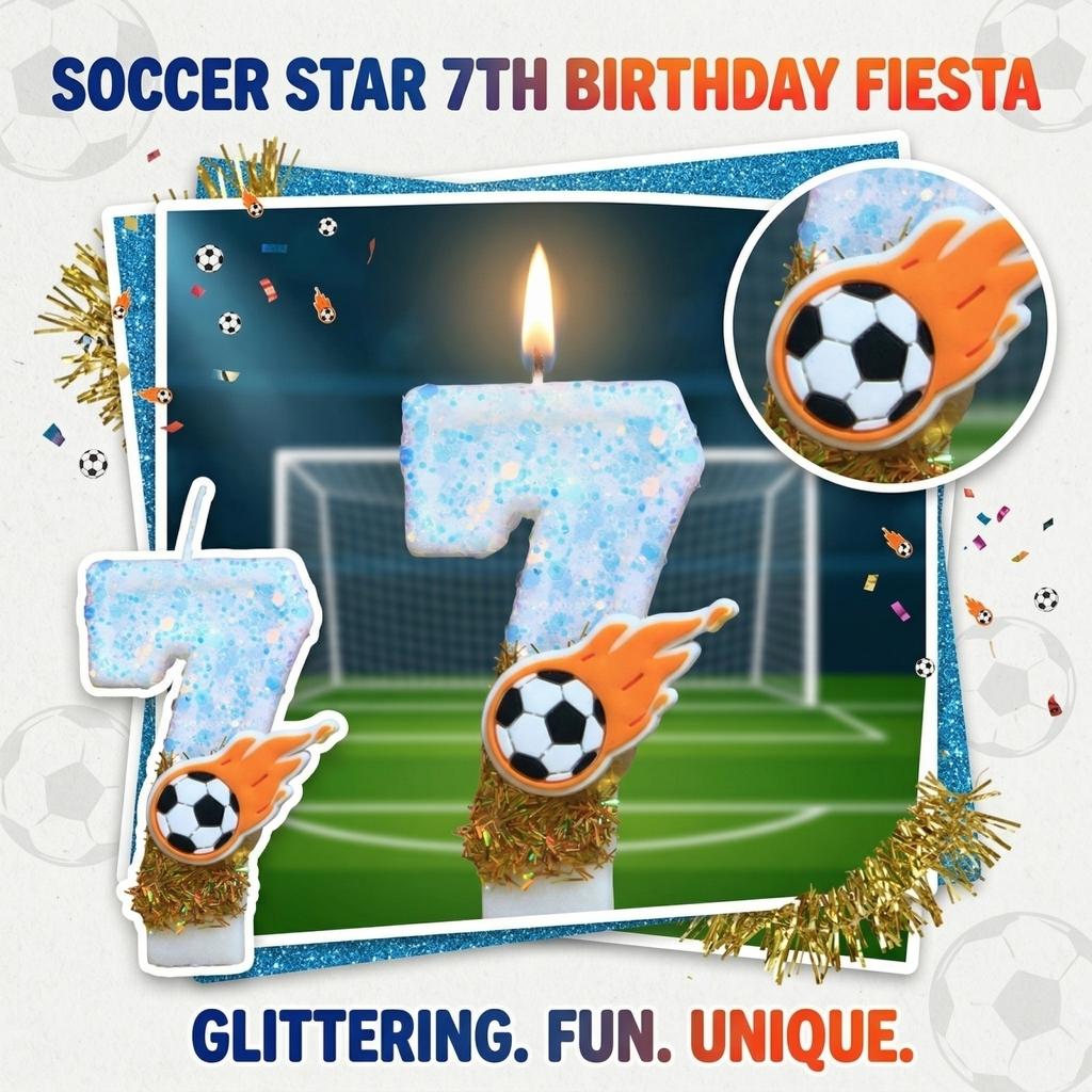 Fashion Cartoon Creative Birthday Candles Party Digital Candles