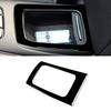 For BMW 3 Series E90 E92 E93 M3 2 Door 2005-2012 Car Styling Rear Row Seat Middle Storage Box Frame Soft Carbon Fiber Trim