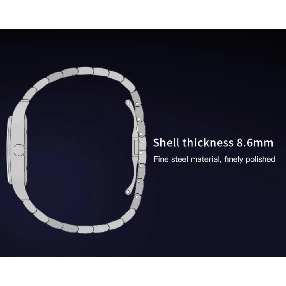 2025 New Hot Specht & Söhne Luxury 34MM Quartz Watch For Men & Women Watches Super Thin Steel Sapphire Crystal 50M Waterproof