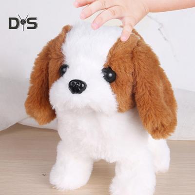 Elektrická plyšová simulácia Teddy Corgi Pes Králik Chvostom vrtenie zadkom