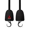 Leather Car Seat Back Hooks Portable Hanging Bag Rack For Mitsubishi ASX Lancer L200 Pajero Sport Attrage Mirage Eclipse
