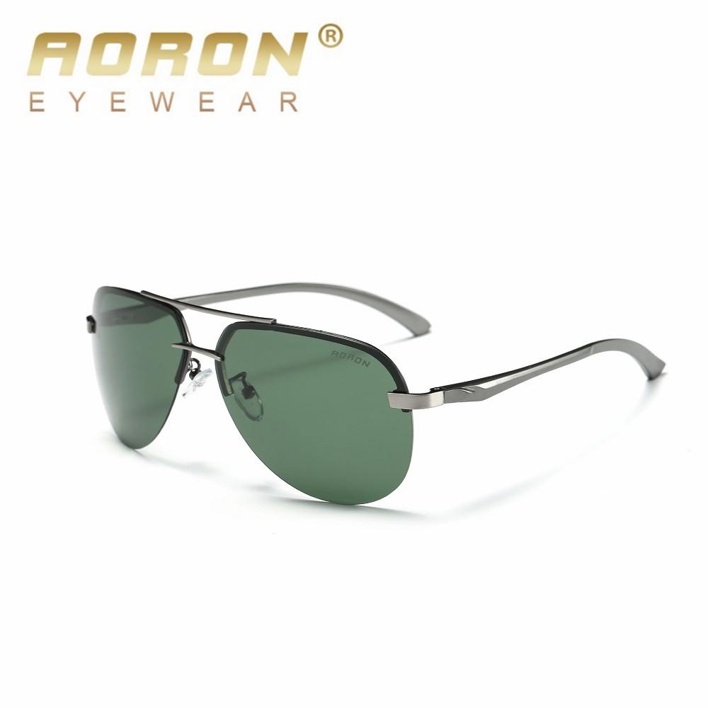 aoron More Than 100 Colors Polarized Sunglasses for Men Women Fashion Design Metal Frame Outdoor UV400 Anti Glare Driving Glasses