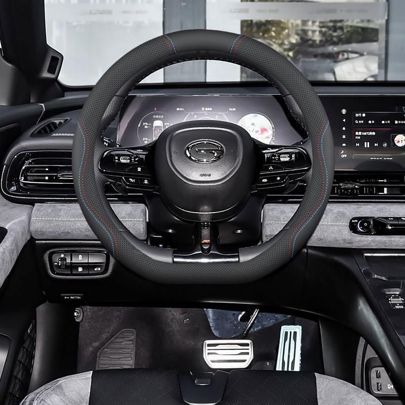 Compatible Steering Wheel Cover for Trumpchi M8, M6, S7, GS3, GS8, GS4plus, E8, E9, ES9, Shadow Leopard, Shadow Cool