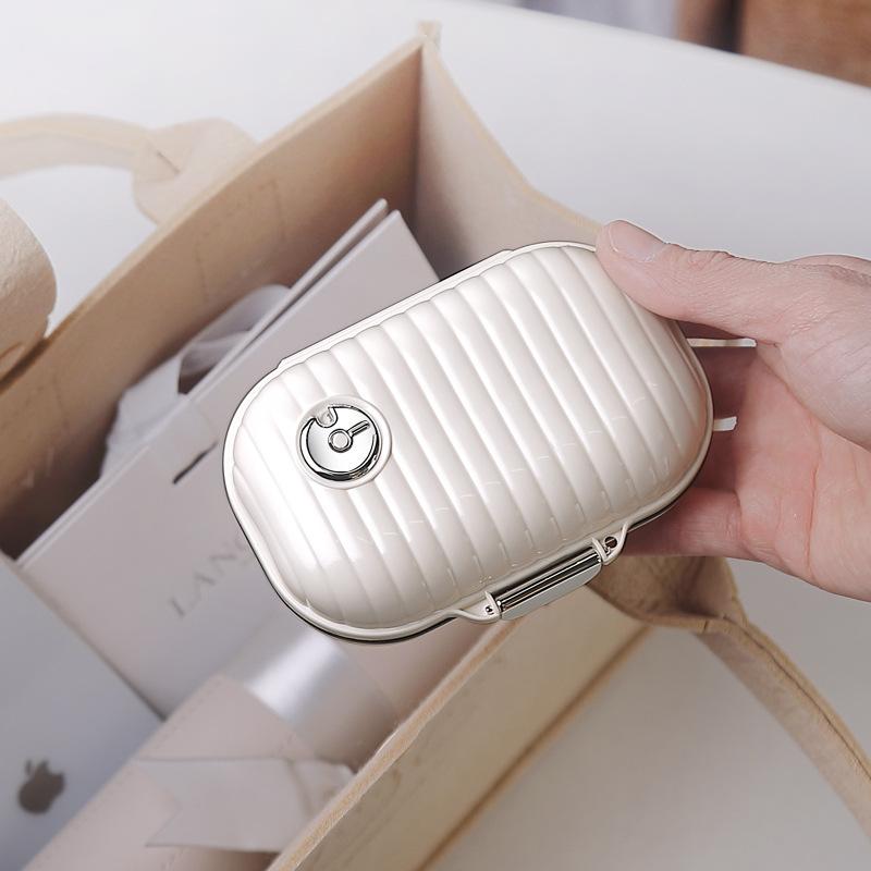 Portable Drug Dispensing Box, Three Meals A Day, Seven Days A Week, Pill Dispenser, Sealed Moisture-proof Multi-grid Drug Box