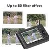 4K Digital Camera WiFi, 64MP, 28X Zoom, Beauty Mode, Retro Filter, Auto & Manual Focus, Tripod Interface, Built-in Flash, Music Player
