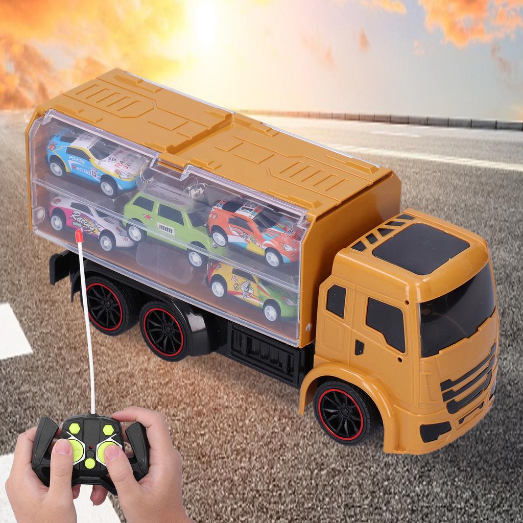 Simulation Remote Control Storage Engineering Vehicle Toy Children Vehicle Toy Set