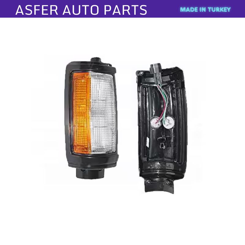 Signal Lamp Front Right Left 2 Piece Set for Mitsubishi L200 1996-1998 Oem MB527090 MB527089