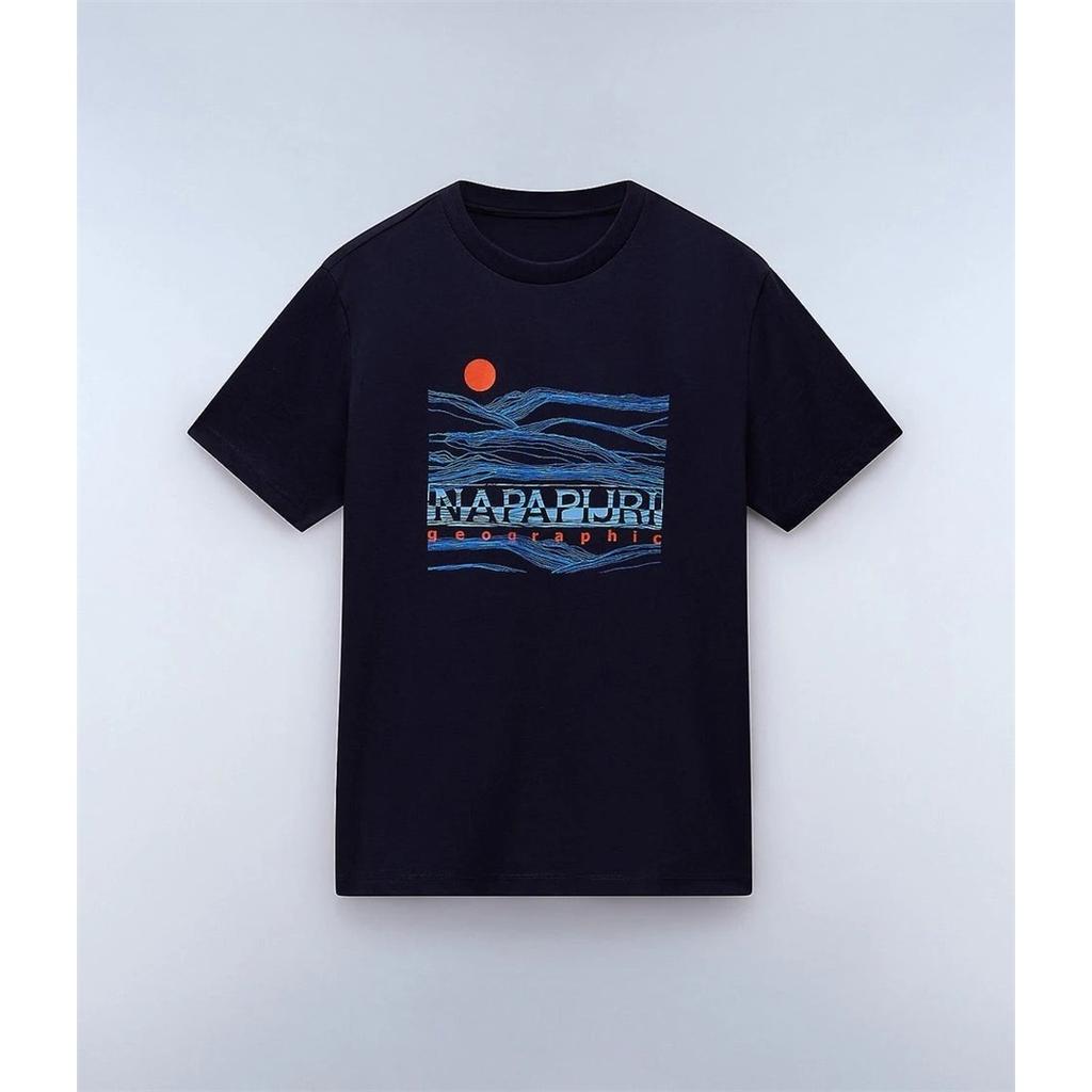 Napapijri Logo Brand Peripheral Pattern Printing Summer Luxury Brand Pure Cotton Men's And Women's T-shirts Short Sleeves