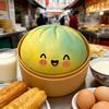 Hot Cute Simulation Flash Dumpling Pressure Ball Slow Rebound Soft Pinch Decompression Office Home Decorat Children Adults Gift Presents