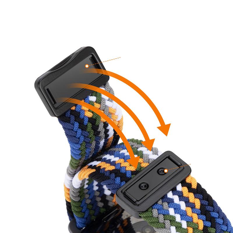 Pasek magnetyczny do Xiaomi Redmi Watch 5 4 Pasek Pleciona pętelka Regulowany Sportowy Nylonowy Pasek zamienny bransoletka correa Miband 9 pro 8Pro pasek