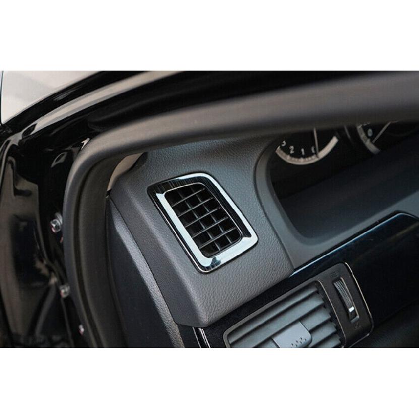 For Honda Accord 2014-2017 Black Titanium Dashboard Upper Air Outlet Vent Trim