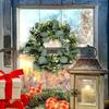 1pc Artificial Eucalyptus Wreath, Plastic Greenery Garland for Home Decor, Versatile Hanging for Various Room Types