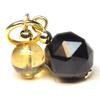 Morion Citrine Power Protection from Prayer for Good Black Charm [SORA] Stone, Evil, Fortune, Morion, Quartz, Citrine, Goods, Amulet,