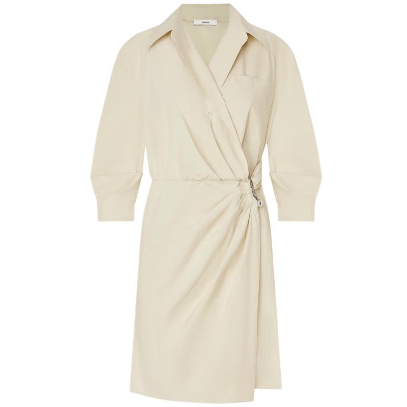 

Edition Women s Commuter Shirt Dress with Detachable Metal Buckle S