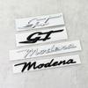 Auto 3D ABS GT emblema distintivo adesivi adesivo per Maserati Levante Quattroporte Ghibli Modena GT MC20 accessori
